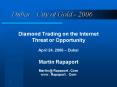 Dubai City of Gold 2006 PowerPoint PPT Presentation