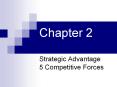 Strategic Advantage 5 Competitive Forces PowerPoint PPT Presentation