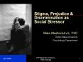 Stigma, Prejudice PowerPoint PPT Presentation