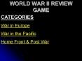WORLD WAR II REVIEW GAME PowerPoint PPT Presentation