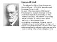 Sigmund Freud PowerPoint PPT Presentation