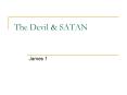 The Devil PowerPoint PPT Presentation