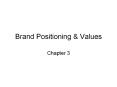 Brand Positioning PowerPoint PPT Presentation
