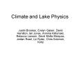 Climate and Lake Physics PowerPoint PPT Presentation