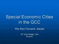 Special Economic Cities in the GCC PowerPoint PPT Presentation