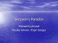 Simpsons Paradox PowerPoint PPT Presentation