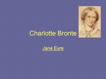 Charlotte Bronte