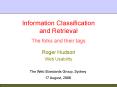 Information Classification and Retrieval PowerPoint PPT Presentation