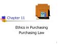 Ethics in Purchasing PowerPoint PPT Presentation