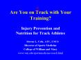 Are You on Track with Your Training PowerPoint PPT Presentation
