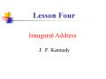 Lesson Four PowerPoint PPT Presentation