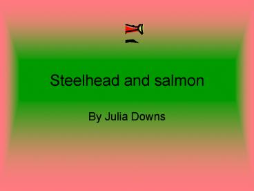 Steelhead and salmon