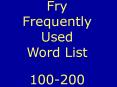Fry Frequently Used Word List PowerPoint PPT Presentation