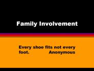 Family Involvement