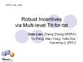 Robust Incentives via Multilevel Titfortat PowerPoint PPT Presentation