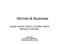 Women PowerPoint PPT Presentation