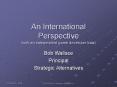 An International Perspective with an independent game developer bias PowerPoint PPT Presentation