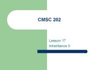 CMSC 202