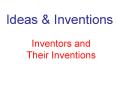 Ideas PowerPoint PPT Presentation