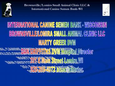 BrownsvilleLomira Small Animal Clinic LLC