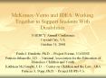 McKinney-Vento and IDEA: Working Together to Support Students With Disabilities PowerPoint PPT Presentation