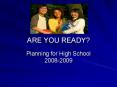 ARE YOU READY PowerPoint PPT Presentation