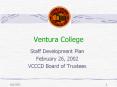 Ventura College PowerPoint PPT Presentation