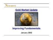 Gold Market Update
