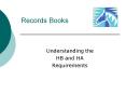 Records Books PowerPoint PPT Presentation