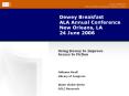 Dewey Breakfast ALA Annual Conference New Orleans, LA 24 June 2006 PowerPoint PPT Presentation