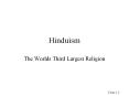 Hinduism PowerPoint PPT Presentation