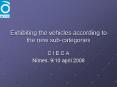 Exhibiting the vehicles according to the new sub-categories PowerPoint PPT Presentation