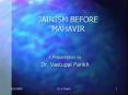 JAINISM BEFORE MAHAVIR PowerPoint PPT Presentation