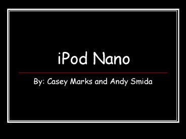 iPod Nano
