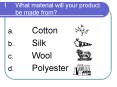1What material will your product be made from PowerPoint PPT Presentation