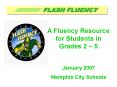 FLASH FLUENCY PowerPoint PPT Presentation