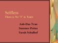 Selfless There is No I in Team PowerPoint PPT Presentation