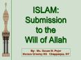 Islam-Submission to Allah PowerPoint PPT Presentation