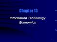 Information Technology Economics PowerPoint PPT Presentation