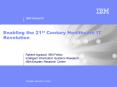 Enabling the 21st Century Healthcare IT Revolution PowerPoint PPT Presentation