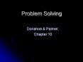 Problem Solving PowerPoint PPT Presentation