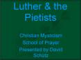 Luther PowerPoint PPT Presentation