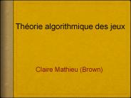 Claire Mathieu Brown