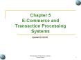 Chapter 5 ECommerce and Transaction Processing Systems PowerPoint PPT Presentation