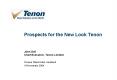 Prospects for the New Look Tenon PowerPoint PPT Presentation