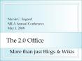 The 2.0 Office PowerPoint PPT Presentation