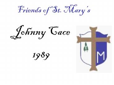 Friends of St. Marys