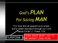 Gods PLAN For Saving MAN PowerPoint PPT Presentation