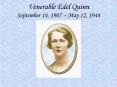 Venerable Edel Quinn September 14, 1907 May 12, 1944 PowerPoint PPT Presentation