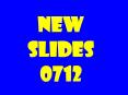 NEW SLIDES 0712 PowerPoint PPT Presentation